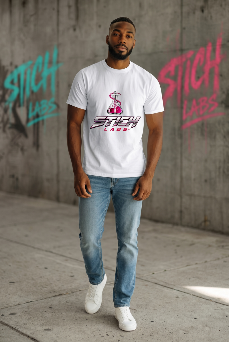 Stich labs logo shirt